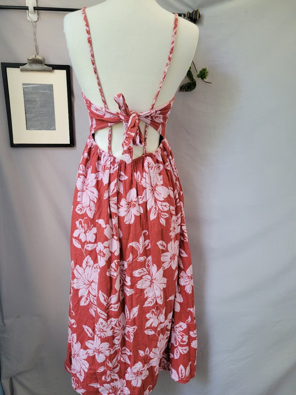 Free People The Perfect Sundress Floral Watermelon Combo XS - Picture 2 of 16